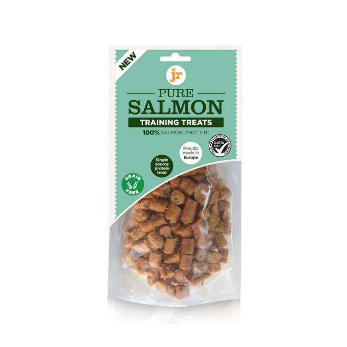 JR Pure Salmon Dog Training Treats 85g