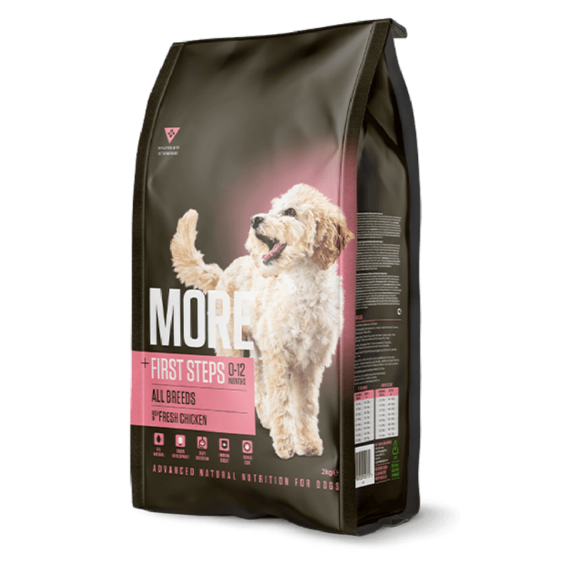 MORE First Steps Chicken All Breed Puppy Dry Food