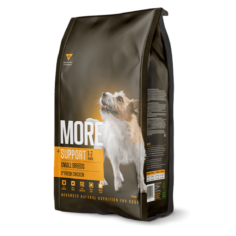 MORE Support Chicken Small Breed Dog Dry Food