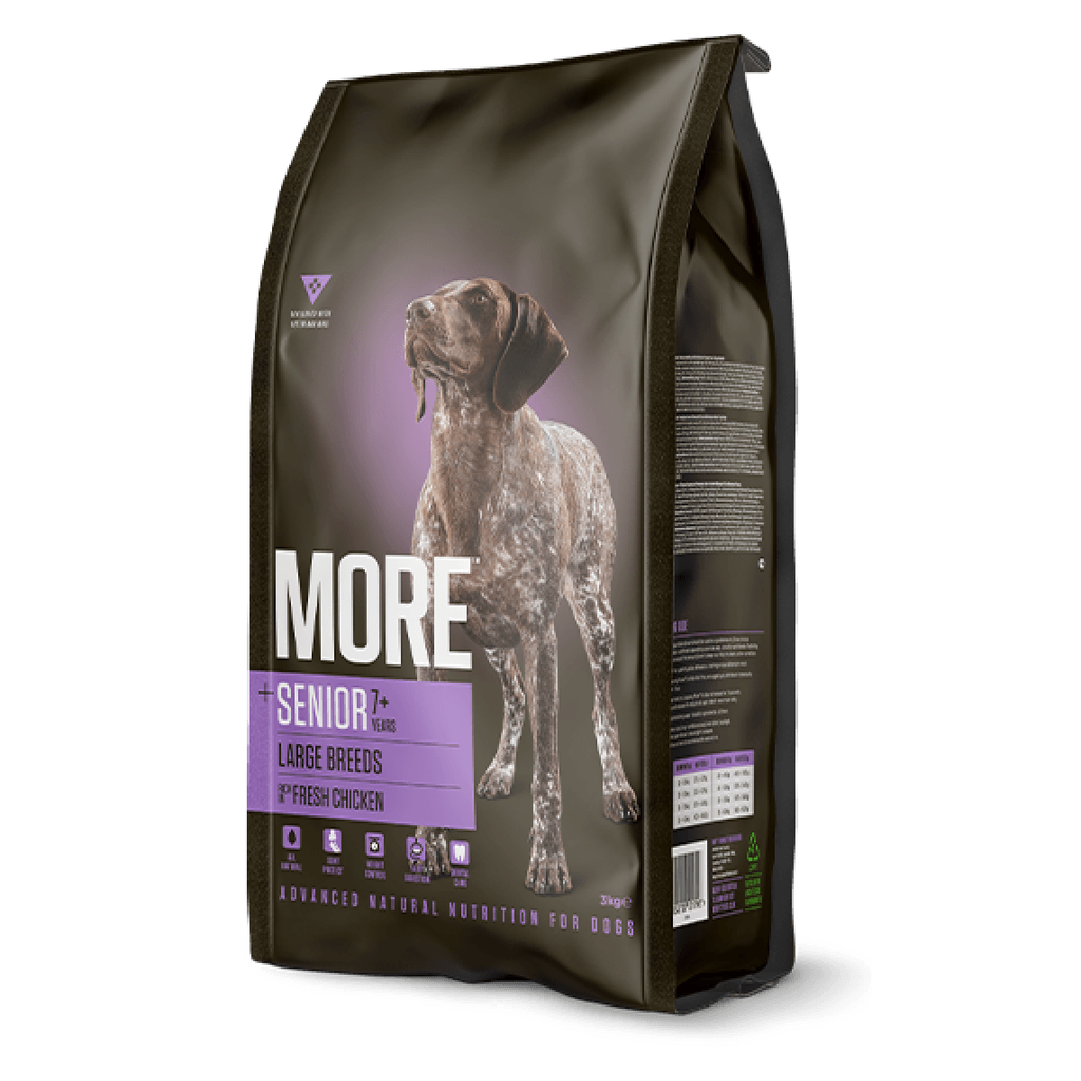 MORE Senior Chicken Large Breed Dog Dry Food