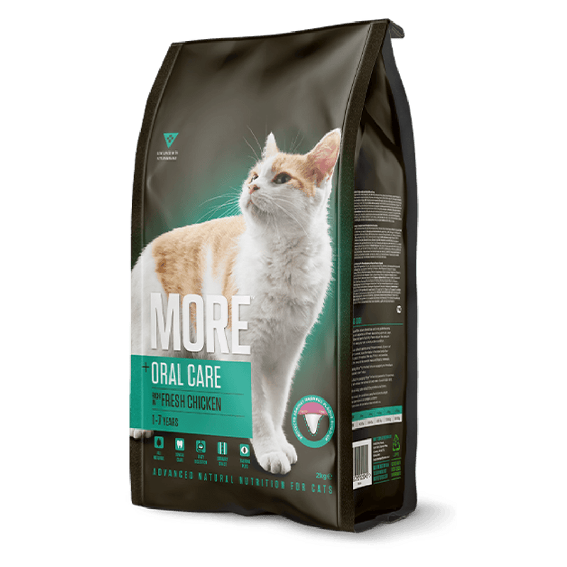 MORE Oral Care Chicken Adult Cat Dry Food