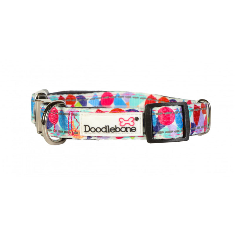 Doodlebone Padded Collar Summer Abstract