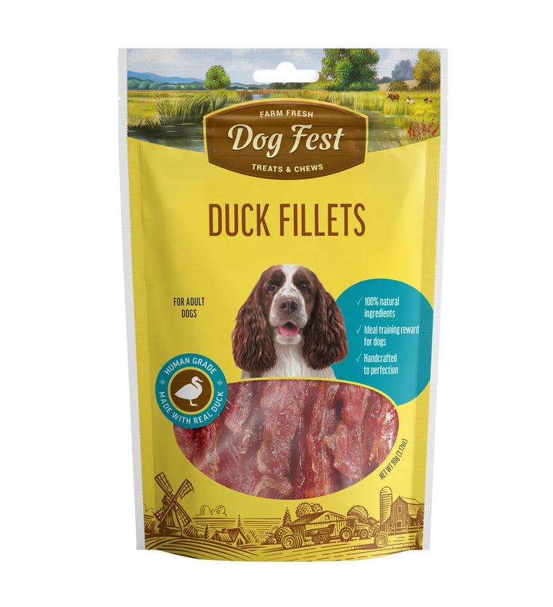 Dog Fest Duck Fillet Adult Dog