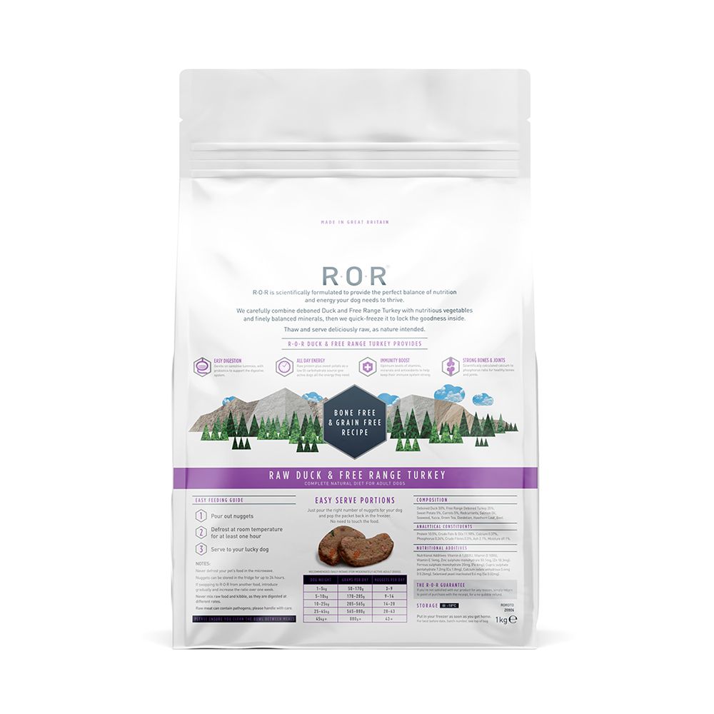 ROR Duck & Turkey 1kg