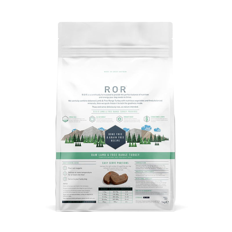 ROR Lamb & Turkey 1kg