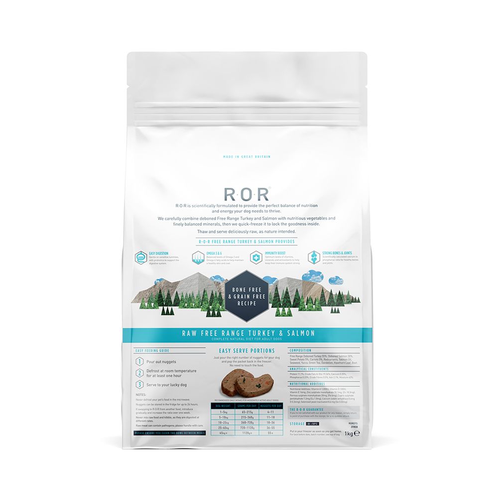 ROR Turkey & Salmon 1kg