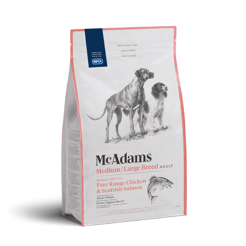 McAdams Chicken & Salmon Medium/Large Breed Dog Food