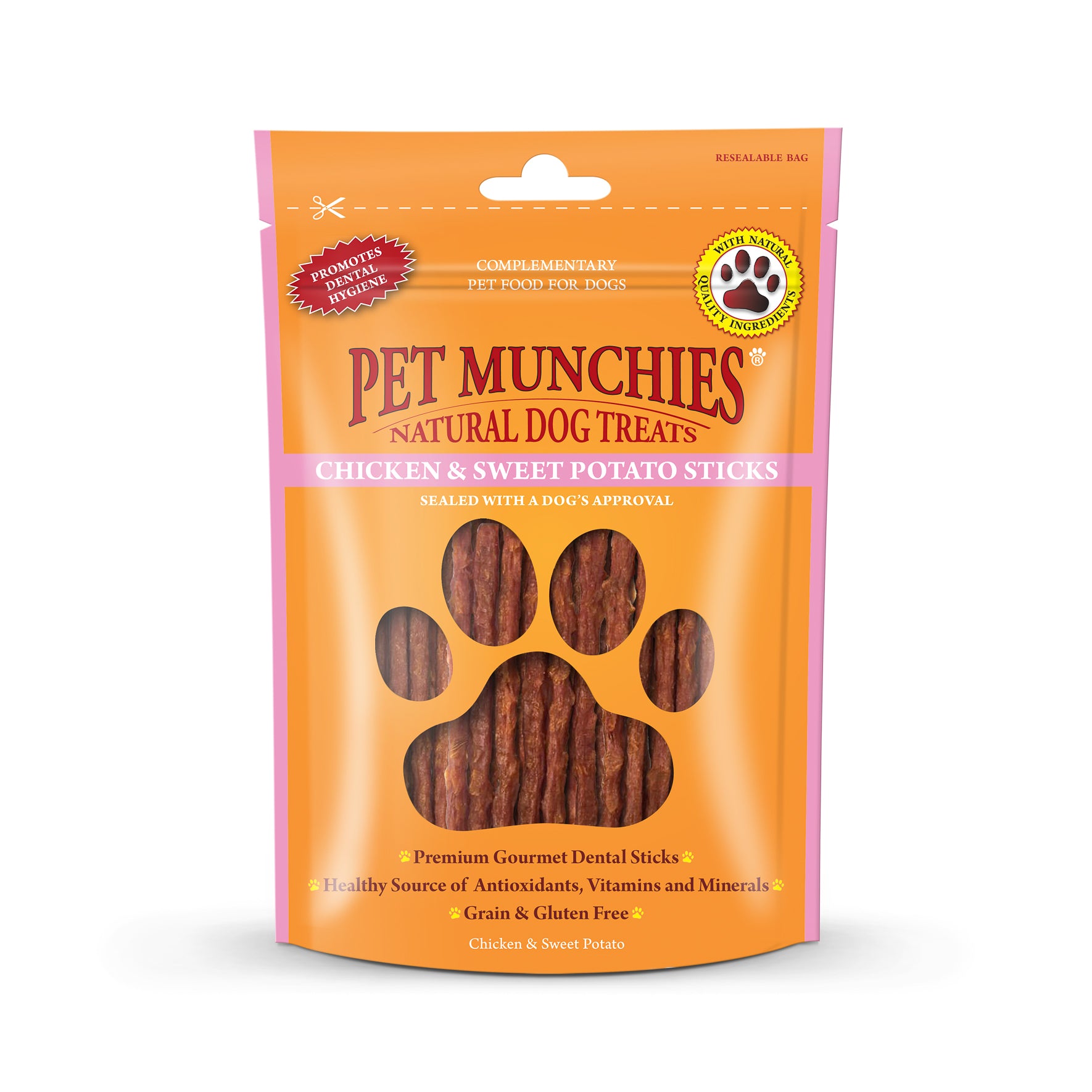 Pet Munchies Chicken And Sweet Potato Sticks