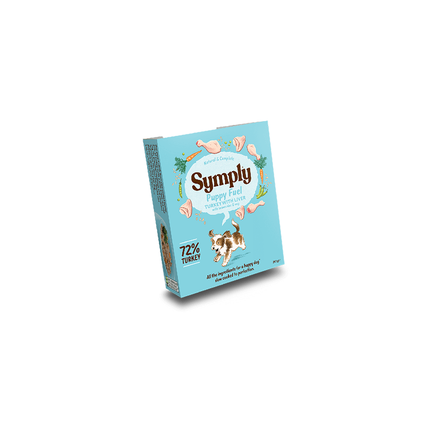 Symply Tray Puppy Turkey  - 395g