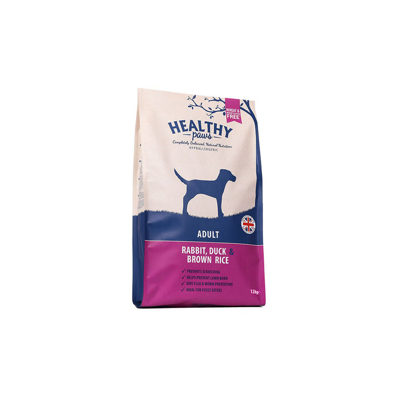 Healthy Paws Adult Rabbit, Duck And Rice