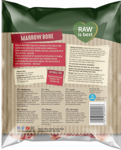 Natures Menu Raw Marrowbone