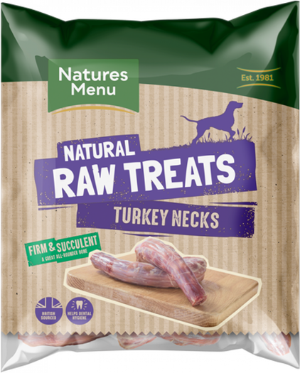 Natures Menu Raw Turkey Necks