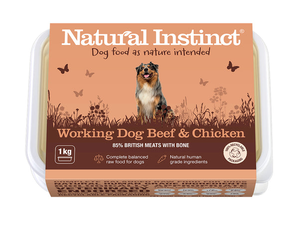 Natural instincts dog food best sale