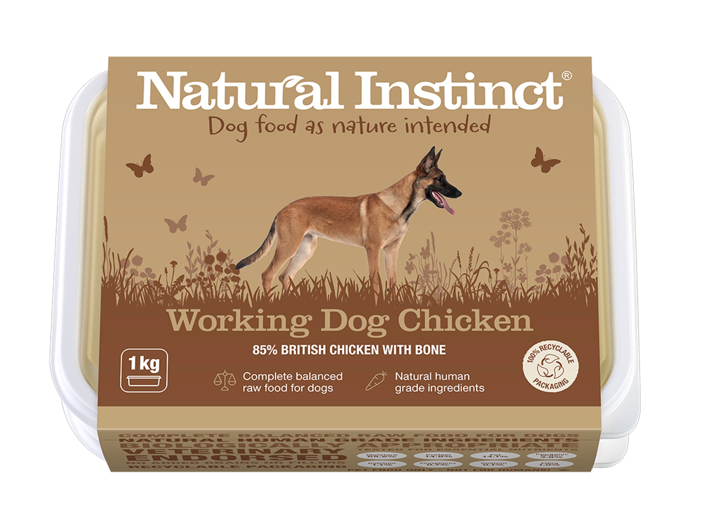Natural Instinct Working Dog Chicken