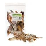 JR 100% Rabbit Ears Dog Treats 100g