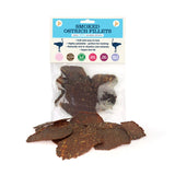 JR Ostrich Crisps Dog Treats 60g