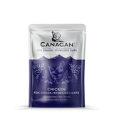 Canagan Chicken for Senior / Sterilised Wet Cat Food 85g