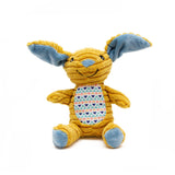 Great & Small Cuddle Me Knot Yellow Rabbit Dog Toy