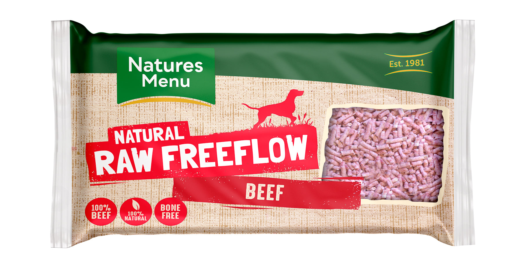 Natures Menu Freeflow Beef